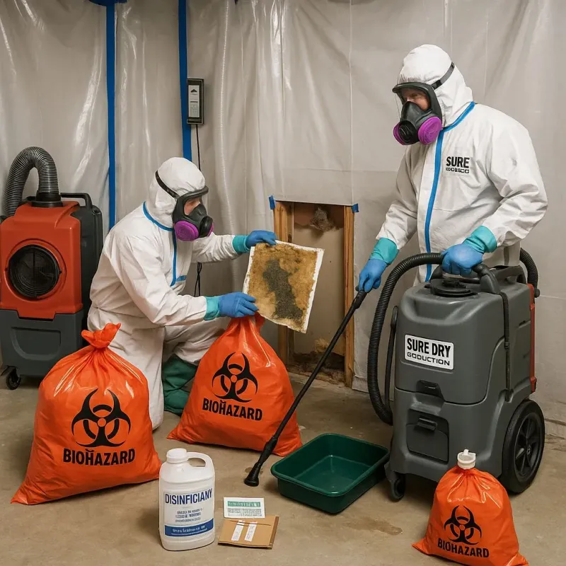 Contaminated Water Handling Protocols process in Belle Rose, LA