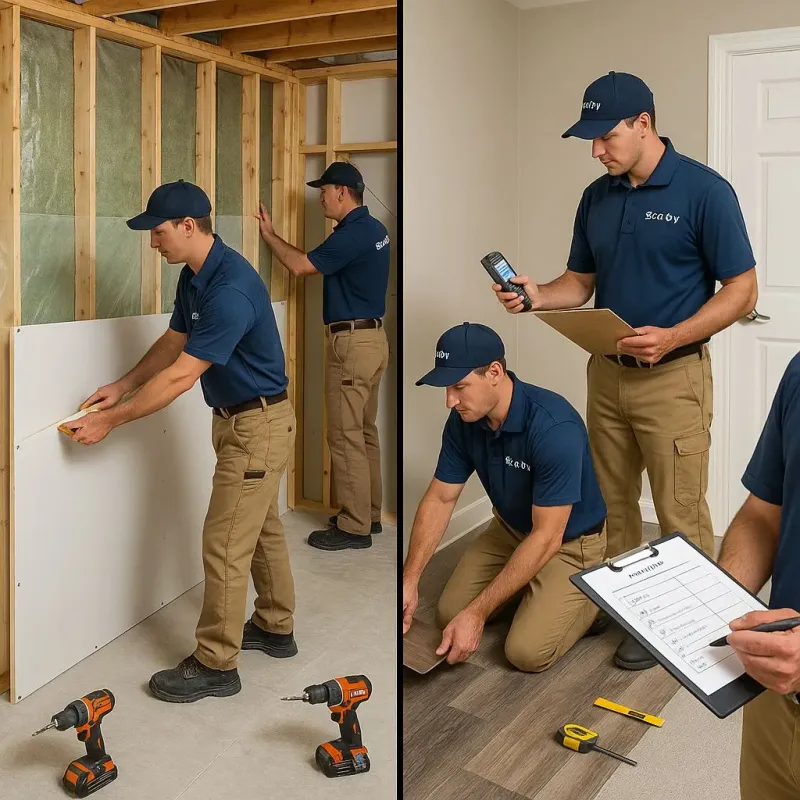 Repairs and Reconstruction process in Belle Rose, LA